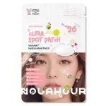 Pochette blanche et rose Nolahour Clear Spot Patch 26 patchs