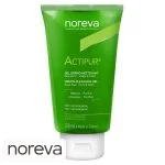 Tube vert Noreva Actipur gel dermo-nettoyant 150 ml visage corps
