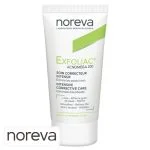 Tube blanc Noreva Exfoliac Acnoméga 200 soin correcteur intensif