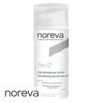 Flacon-pompe blanc Noreva Trio D soin dépigmentant unifiant 30 ml
