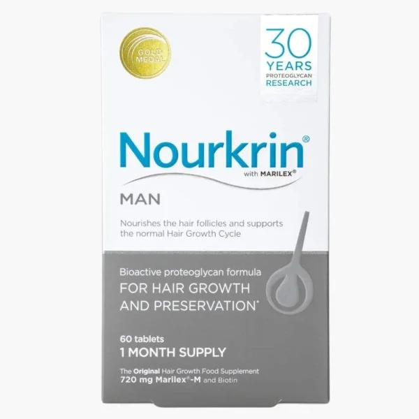 Nourkrin Man Pousse Des Cheveux Et Préservation 60 Tablettes