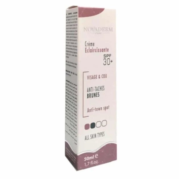Novaderm Crème Éclaircissante SPF30+ 50ml