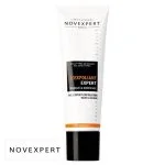 Tube blanc Novexpert Exfoliant Expert Vitamine C liseré orange bouchon noir