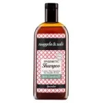 Flacon shampooing Nuggela & Sulé Epigenetic étiquette rouge mention Anti Dandruff