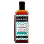 Flacon shampooing Nuggela & Sulé N°2 étiquette turquoise mention Ultra Hydrating