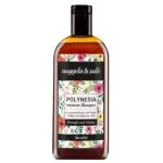 Flacon shampooing Nuggela & Sulé Polynesia étiquette fleurie colorée 250 ml