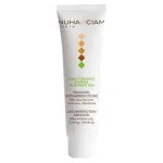Tube blanc Nuhanciam émulsion anti-imperfections pour peaux à tendance acnéique