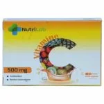 Boîte NutriLab Vitamine C 500 mg, 30 gélules végétales, fruits colorés