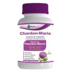 Flacon Nutrilab Chardon-Marie extra fort, bouchon violet, fleur de chardon imprimée