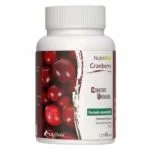 Flacon blanc étiquette canneberges Nutrilair NutriMax Cranberry 60 gélules