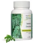 Flacon blanc étiquette feuilles de moringa Nutrilair NutriMax 60 gélules
