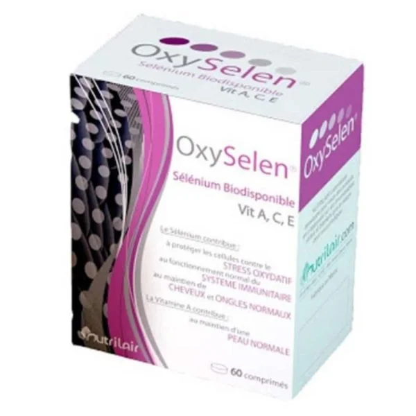 Nutrilair Oxyselen Sélénium Biodisponible Et Vita A, C, E 30 Comprimés