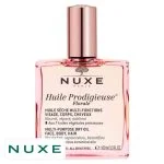 Flacon verre rosé Nuxe Huile Prodigieuse Florale huile sèche multi-fonctions 100 ml