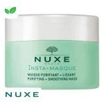 Pot vert Nuxe Insta-Masque purifiant et lissant couvercle blanc