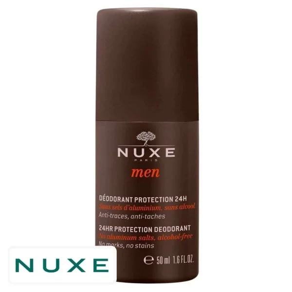 Roll-on marron Nuxe Men déodorant protection 24h 50 ml