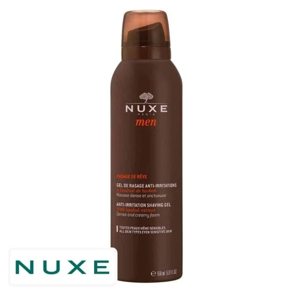 Nuxe Men Rasage De Rêve Gel De Rasage Anti-irritations 150ml
