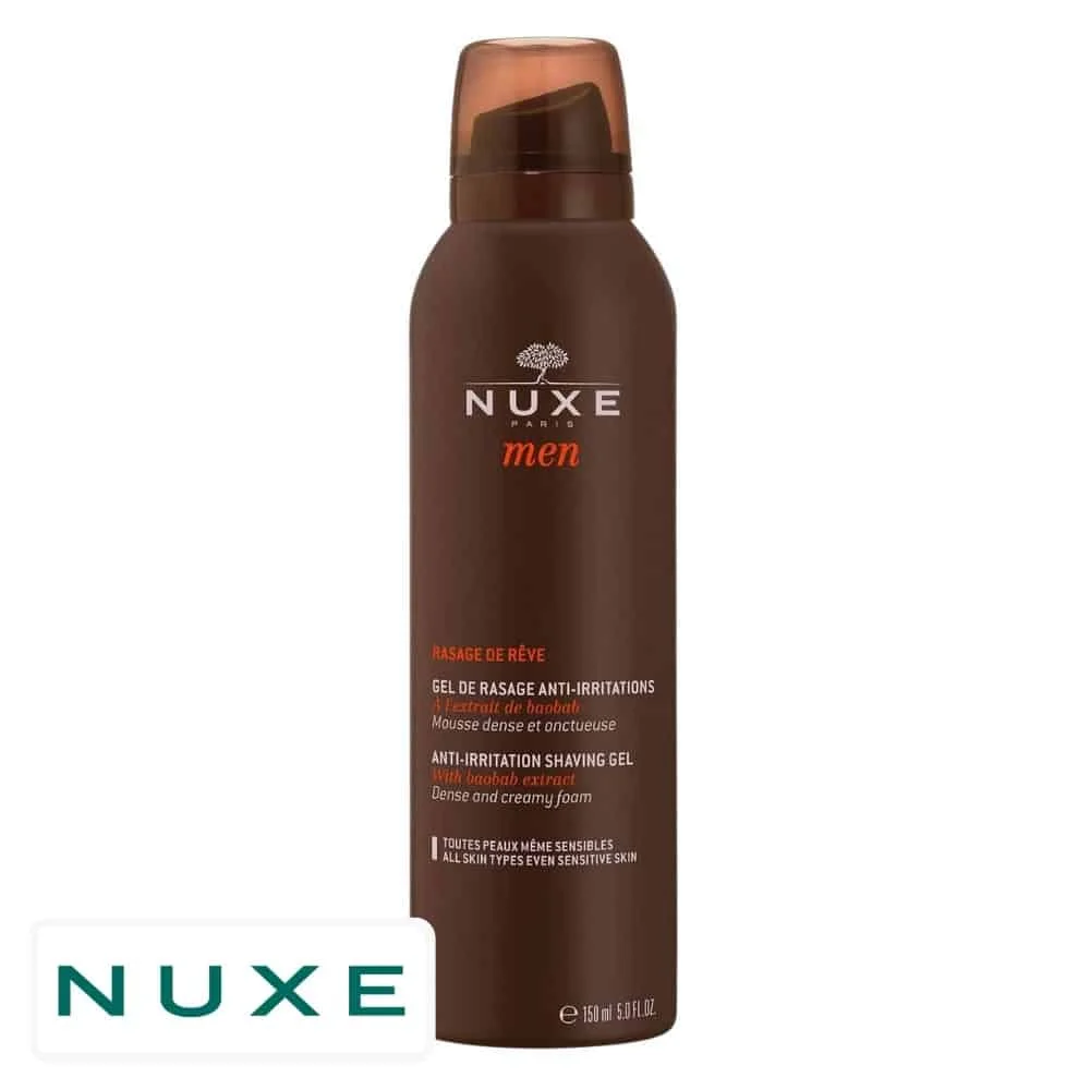 nuxe-men-rasage-de-reve-gel-de-rasage-anti-irritations-150ml.jpg Aérosol marron Nuxe Men Rasage de Rêve gel de rasage 150 ml