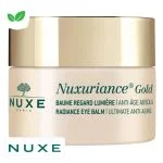 Pot beige doré Nuxe Nuxuriance Gold baume regard lumière 15 ml