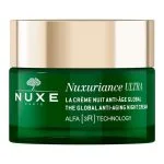 Pot vert et doré Nuxe Nuxuriance Ultra crème nuit anti-âge 50 ml