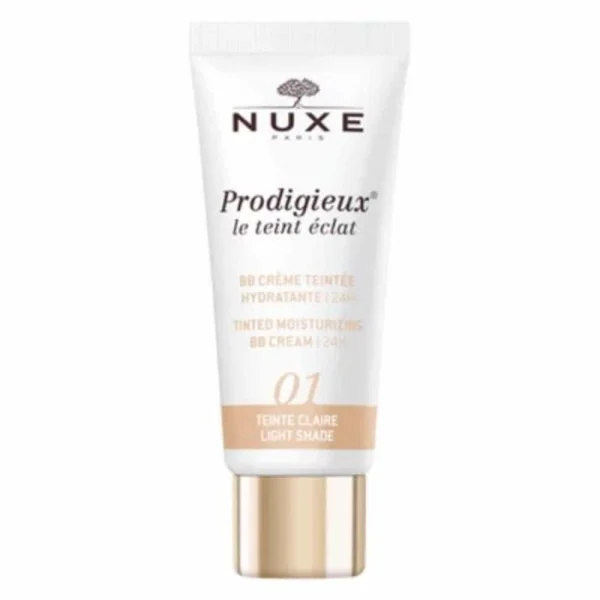 Nuxe Prodigieux Le Teint Eclat BB Crème Hydratante 24h Teinte 01 Claire 30ml