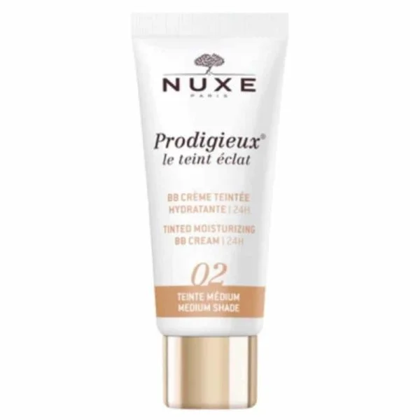 Nuxe Prodigieux Le Teint Eclat BB Crème Hydratante 24h Teinte 02 Medium 30ml