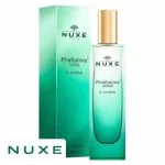 Flacon vert dégradé et étui Nuxe Prodigieux Néroli le parfum 50 ml