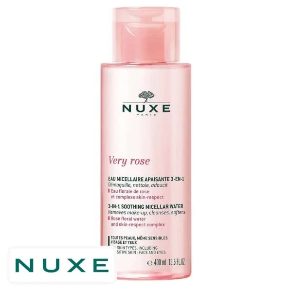 Nuxe Very Rose Eau Micellaire Apaisante 3en1 400ml