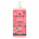 Grand flacon pompe rose Nuxe Very Rose gelée de douche apaisante 750 ml