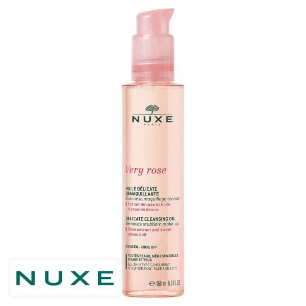 Nuxe Very Rose Huile Délicate Démaquillante 150ml
