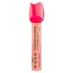 Flacon rosé Nuxe Very Rose sérum lèvres repulpant capuchon en forme de rose