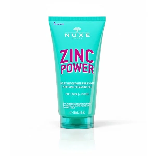 Nuxe Zinc Power Gélée Nettoyante Purifiante 150ml