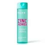 Flacon turquoise Nuxe Zinc Power lotion purifiante visage 200 ml