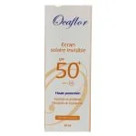 Boîte blanche Ocaflor Écran Solaire Invisible SPF50+ 50ml haute protection