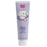 Tube violet OK Baby crème de change 100 ml, éléphant illustré