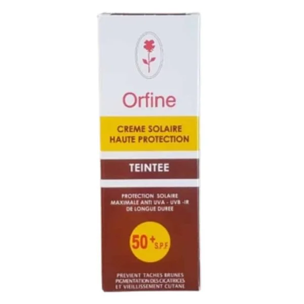 Orfine Crème Solaire Teintée SPF50+ 50ml – photo 2