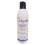 Flacon blanc Orkydea gel nettoyant purifiant 3 en 1, 250 ml