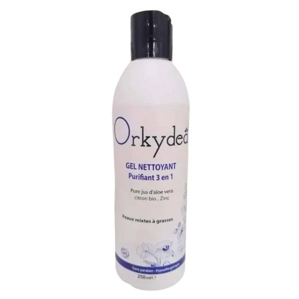 Orkydea Gel Nettoyant Purifiant 3en1 250ml
