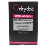 Étui noir et rose Orkydea lotion anti-chute cheveux 125 ml