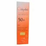 Étui orange Orkydea Soin Solaire Multi-Protection 50+ teinte beige