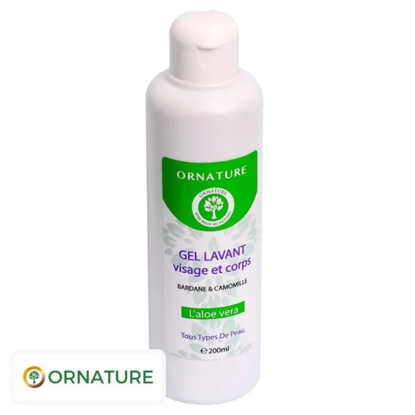 Ornature Gel Lavant Aloe Vera 200ml