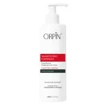 Flacon pompe blanc et rouge Orpin shampooing fortifiant 200 ml