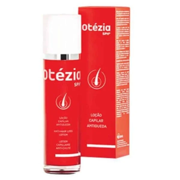 Flacon rouge Otézia SPH lotion capillaire anti-chute avec étui 100 ml