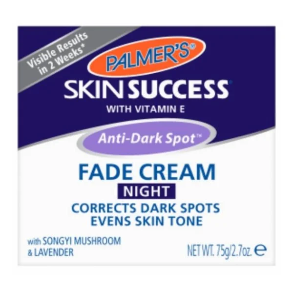 Pot carré violet Palmer's Skin Success crème de nuit anti-taches 75 g