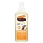 Flacon spray transparent Palmer's huile cheveux et cuir chevelu beurre de cacao