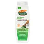 Flacon blanc et vert Palmer's Moisture Boost après-shampoing huile de coco 400 ml
