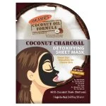 Sachet Palmer's masque tissu détoxifiant charbon et noix de coco 20 ml