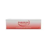 Tube blanc et rouge Paroflex gel de massage à l'arnica, 60 g