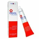 Étui et tube rouges et blancs de crème Penta Ciclina 30 ml