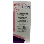 Boîte blanche et rose Pentaskin Multi-Réparatrice crème pieds soin réparateur