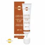 Étui marron et tube Photo White correcteur de teint fluide N10 SPF 15